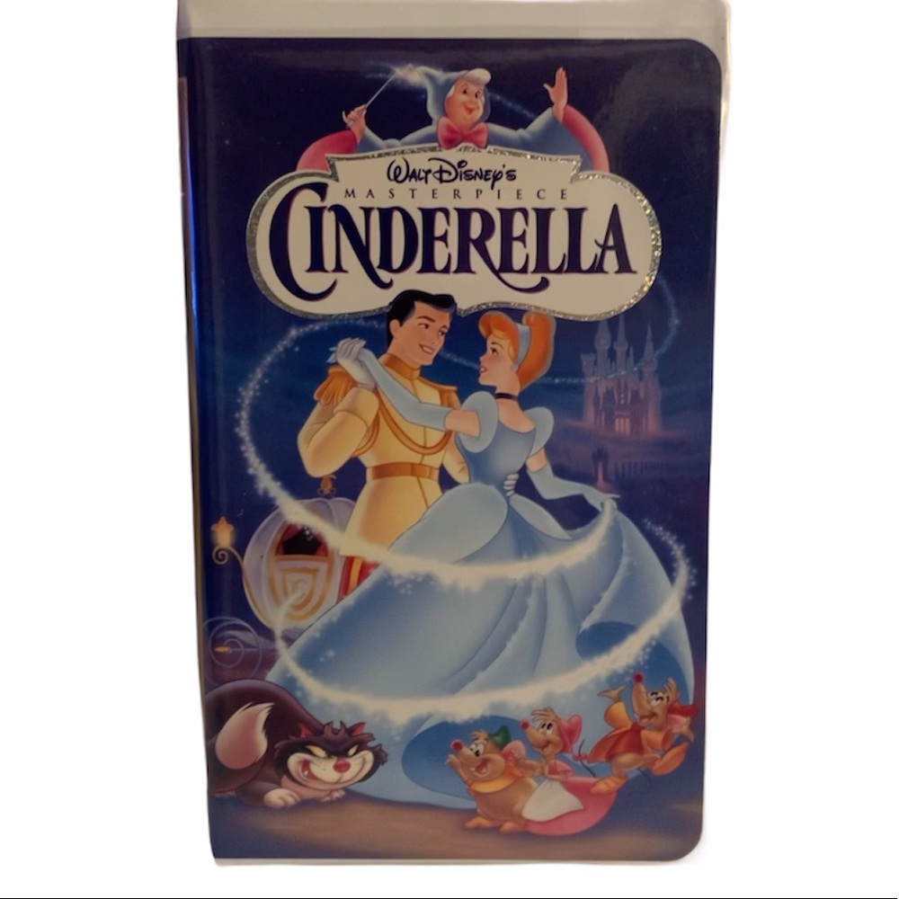 Disney Cinderella VHS Tape